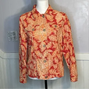 Vintage Coldwater Creek Blazer Linen & Rayon vintage jacket thumbnail 3