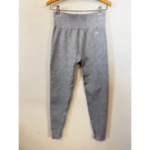 Gymshark Adapt Animal Seamless Leggings Grey Marl‎ High Waisted Women Size M thumbnail 5