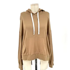 Electric‎ & Rose Melrose Micromodal Hoodie Honey Tan Brown Size Medium thumbnail 2