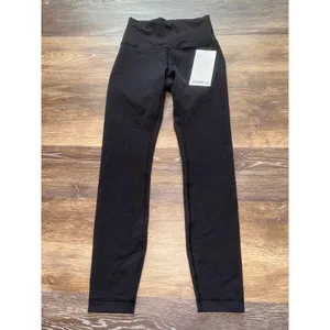 Lululemon Wunder Train High Rise 25” Black Size 4 NWT thumbnail 2