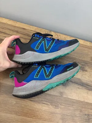 New Balance Nitrel V4 Athletic Trail Running Shoes Blue Women’s thumbnail 6