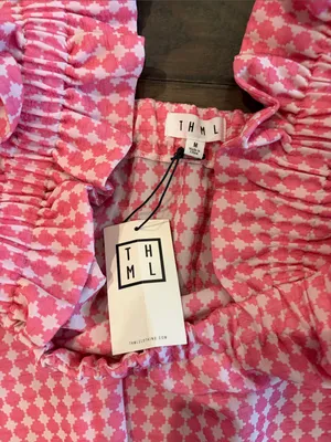 New With Tags THML Textured Pattern Top Sz M thumbnail 5