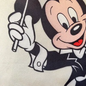 Vintage Walt Disney Company x Echo Conductor Mickey Silk Twill Square Scarf thumbnail 6