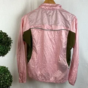 Pearl Izumi Women's Pink Zip Up Light Weight Bicycle Cycle Jacket M thumbnail 3
