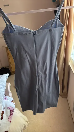 Windsor Blue Mini Dress thumbnail 2