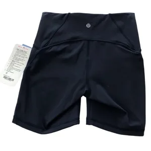 Lululemon Train Times Short 6” inseam Midnight Navy Size 6 Bike Shorts thumbnail 10