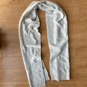 J. Crew Beige Wool Blend Scarf, One Size thumbnail 6