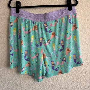 Little Sleepies Bamboo‎ Women’s Navy Green Tartan Plaid Pajama Top Size Small thumbnail 4