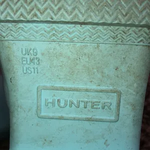 Hunter Women's Original Short Rain blue in color size 11 rubber boots sp… thumbnail 11