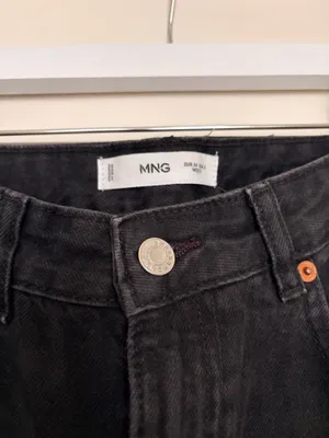 MANGO Danila High Rise Wide Leg Jeans thumbnail 5