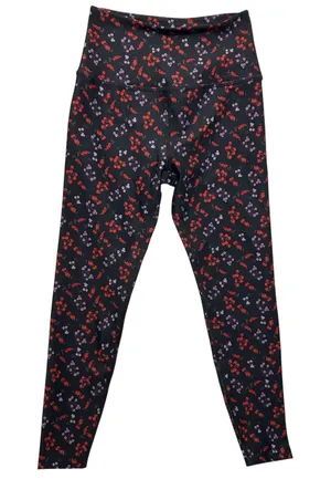Beyond Yoga Women Leggings M Black Floral High Rise Stretch Yoga Athleisure‎ thumbnail 1