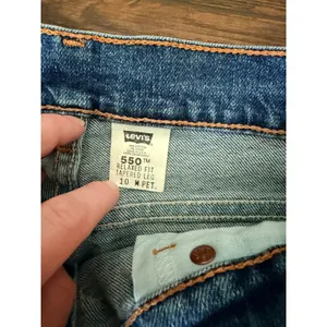 Levis 550 Relaxed Fit Tapered Leg Jeans Womens 10 M Pet Made in USA Medium Wash thumbnail 2