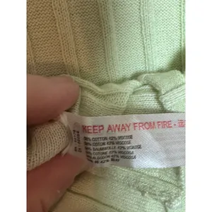 Free People Friday Morning light green Sugared Mint ribbed knit‎ XS Lightweight thumbnail 3