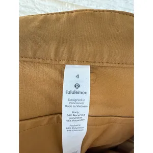 Lululemon City Sleek 5 Pocket High Rise Pant Ochre Brown W5CZIS Womens Size 4 thumbnail 6