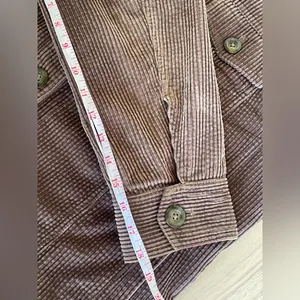 L.L. Bean Brown Corduroy Utility Jacket thumbnail 6