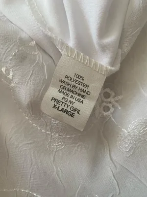 Pretty Girl White Floral Embroidered Ruffle Hem Skirt thumbnail 6