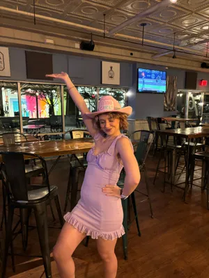 Lucy in the Sky Lavender Ruffle Dress thumbnail 5