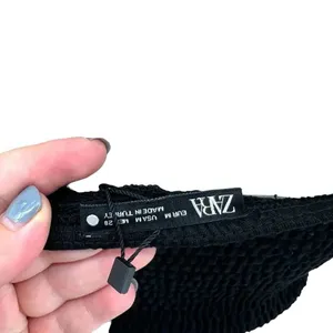 Zara Corset Tank Top Bralette Lace Up Sweetheart‎ Shirred Black Size Medium thumbnail 8
