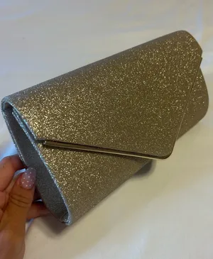 Glitter Rose Gold Clutch thumbnail 2