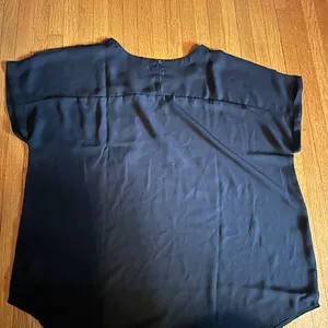 Buffalo David Britton Black Boxy Short-Sleeve Top with Pocket, Size XL thumbnail 6