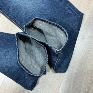 Express 90s High Rise Stretch Skinny Jeans‎ Dark Blue Size 10 Long thumbnail 8