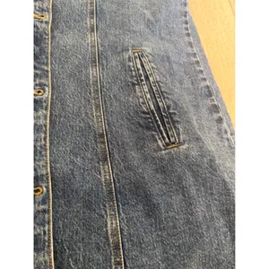Habitual Blue Denim Mini Shirt Dress‎ Short Sleeve Button Front XL thumbnail 8