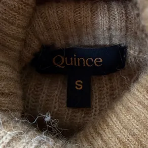 Quince Baby Alpaca Wool Turtleneck Sweater Camel Brown HUB001 Womens Small thumbnail 2