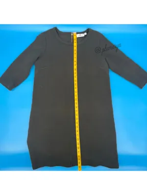 Vineyard Vines Ribbed Ottoman Shift Dress Dark Green Cotton Stretch Size M thumbnail 4