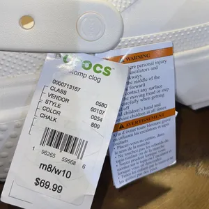 Crocs Stomp Slip on Clogs Chalk White Platform Size 10 Chunky Sole Comfort NWT thumbnail 6