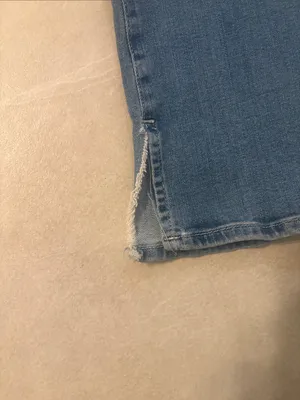 Frame Denim Blue Flare Wide-Leg Jeans thumbnail 6