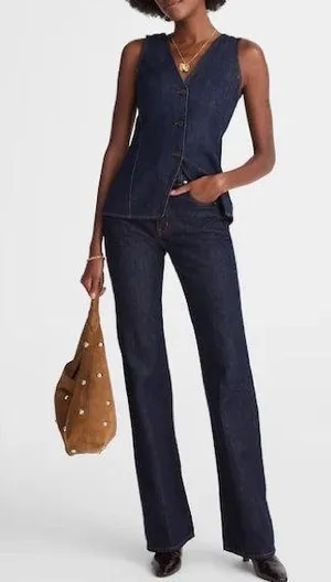 Madewell Vintage Flare Jean Dark Wash NWT Size 26 thumbnail 1
