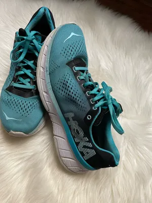 Hoka One One Cavu Running Shoes Womens Size 9.5 Teal thumbnail 2