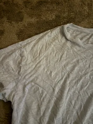Light Blue Cropped Old Navy Tee thumbnail 2