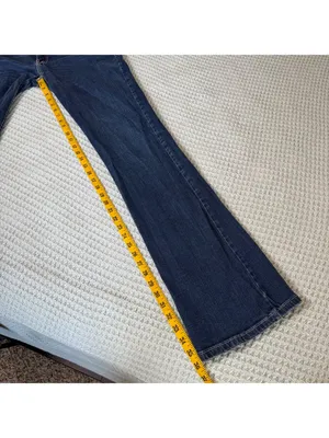 Wrangler Boot Cut Jeans Women Juniors 11/12x36 Embellished Cowgirl Western Rodeo thumbnail 7