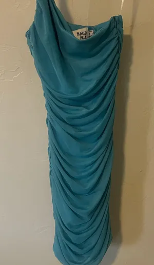 Princess Polly Dress Mini Blue thumbnail 1