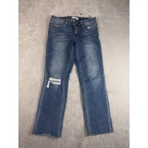 vervet‎ jeans Cropped straight leg distressed jeans 28 thumbnail 2
