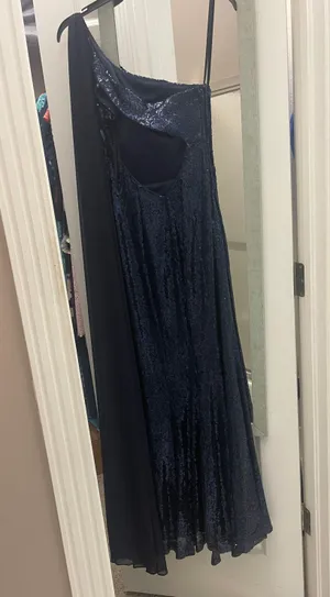 Navy Prom Dress Blue thumbnail 1