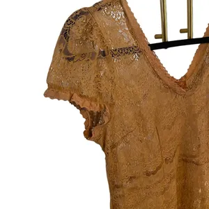 Scully honey creek western wear Sheer Lace dress Tan Dress stagecoach thumbnail 9