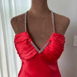 90s Vintage Cache Formal Dress 6 Rhinestone Old Hollywood Glam Homecoming Y2K thumbnail 12