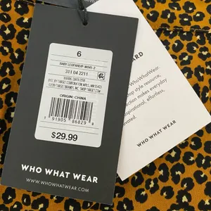 Who What Wear Baby cheetah print pants thumbnail 4