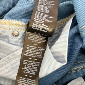 NWT!! 7 FOR ALL MANKIND Balloon Distressed Denim Jeans Tapered Blue Size 26 thumbnail 12