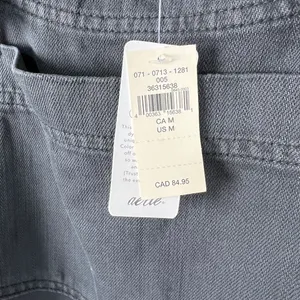 Aerie Wide Leg Smoked Gray Overalls Women’s Size Medium NWT thumbnail 6