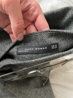 ZARA Wide Leg Knit Trousers thumbnail 4