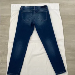 Vervet Flying Monkey Mid Rise Ankle Crop Raw Hem Skinny Jeans thumbnail 5