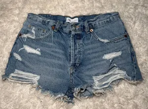 Zara Denim Shorts thumbnail 1