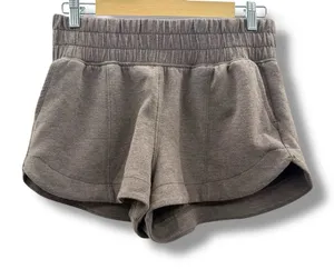 Yogalicious Brown Stretch Waist Scuba Zuri Comfort‎ Athletic Shorts Sz M thumbnail 1