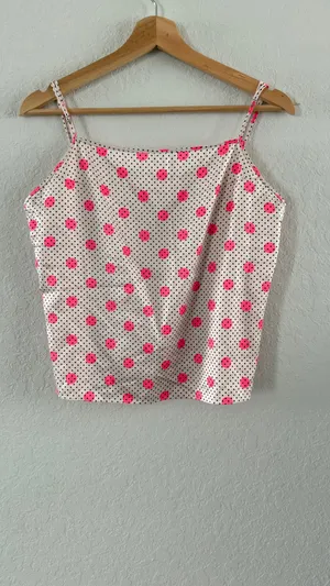 Victoria's Secret Satin Polka Dot Pajama Lounge Set thumbnail 4