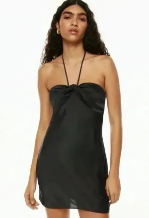 Aritzia Wilfred Handel Satin Dress Size XS thumbnail 1