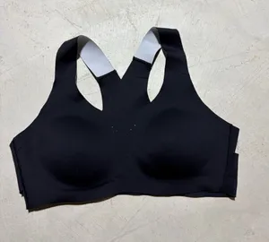 Brooks Black seamless Racerback Sports Bra thumbnail 1