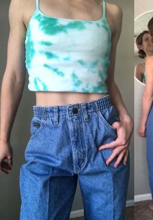 Riders By Lee Vintage Blue High Rise Women Jeans thumbnail 1